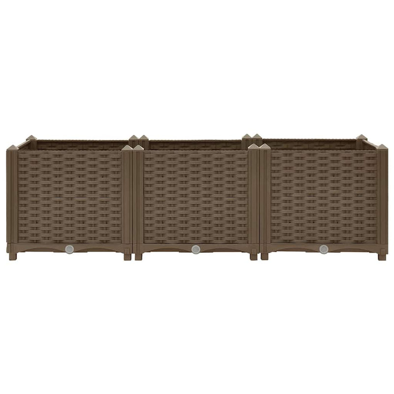 Load image into Gallery viewer, Vidaxl verhoogd bed 120x40x38 cm polypropyleen
