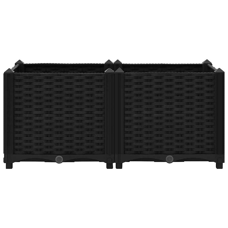 Load image into Gallery viewer, Vidaxl verhoogd bed 80x40x38 cm polypropyleen
