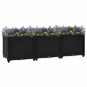 Vidaxl plantenbak verhoogd 120x40x38 cm polypropyleen