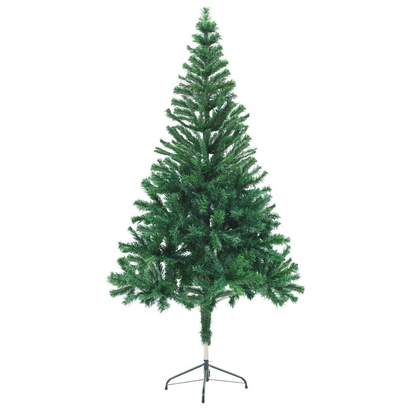Load image into Gallery viewer, VidaXL Kunstkerstboom met verlichting en kerstballen 380 takken 150 cm
