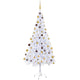VidaXL Kunstkerstboom met verlichting en kerstballen 620 takken 180 cm