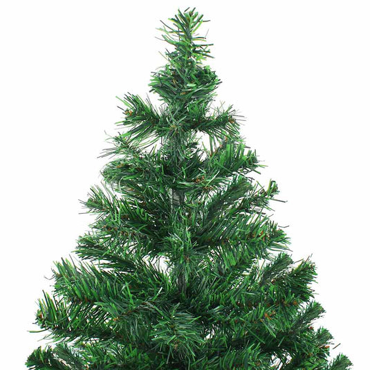 Vidaxl kunstkerstboom met verlichting en kerstballen 380 takken 150 cm