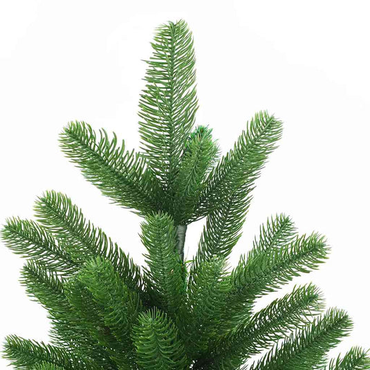 Vidaxl kunstkerstboom met verlichting en kerstballen 180 cm groen