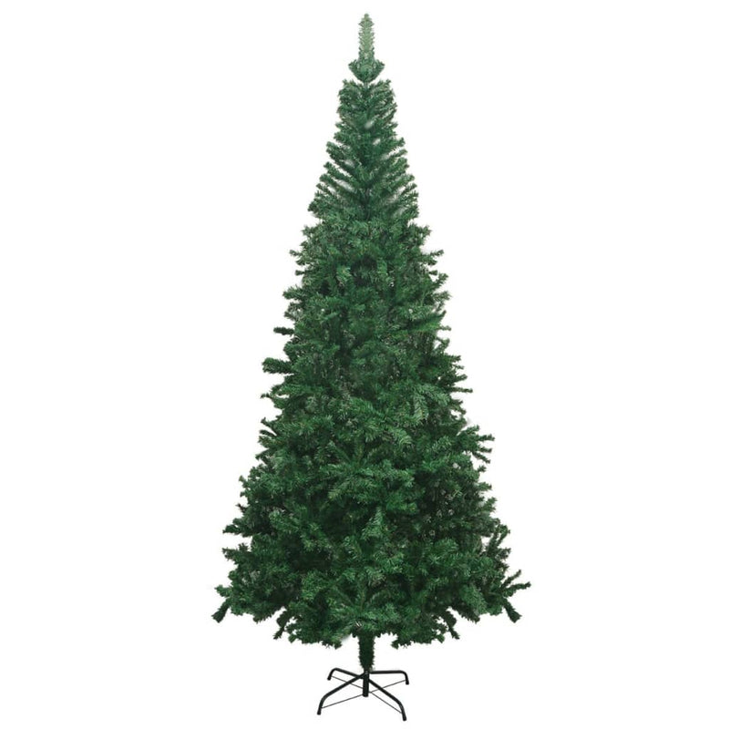 Load image into Gallery viewer, Vidaxl kunstkerstboom met verlichting en kerstballen l 240 cm groen
