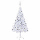 Vidaxl kunstkerstboom met verlichting en kerstballen 380 takken 150 cm