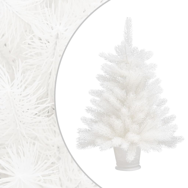 Load image into Gallery viewer, VidaXL Kunstkerstboom met verlichting en kerstballen 65 cm wit
