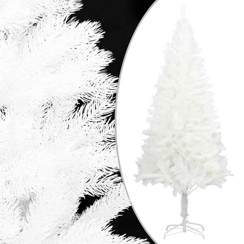 Afbeelding laden in galerijviewer, Vidaxl kunstkerstboom met verlichting en kerstballen 120 cm wit
