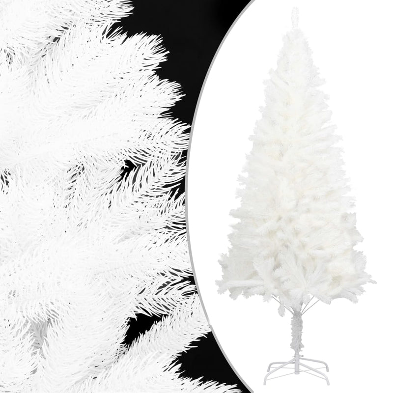Load image into Gallery viewer, Vidaxl kunstkerstboom met verlichting en kerstballen 240 cm wit
