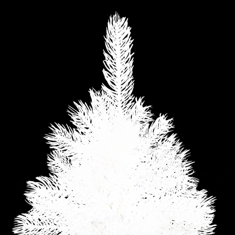 Load image into Gallery viewer, Vidaxl kunstkerstboom met verlichting en kerstballen 240 cm wit
