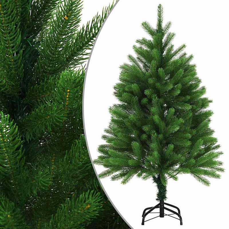 Afbeelding laden in galerijviewer, Vidaxl kunstkerstboom met verlichting en kerstballen 120 cm groen
