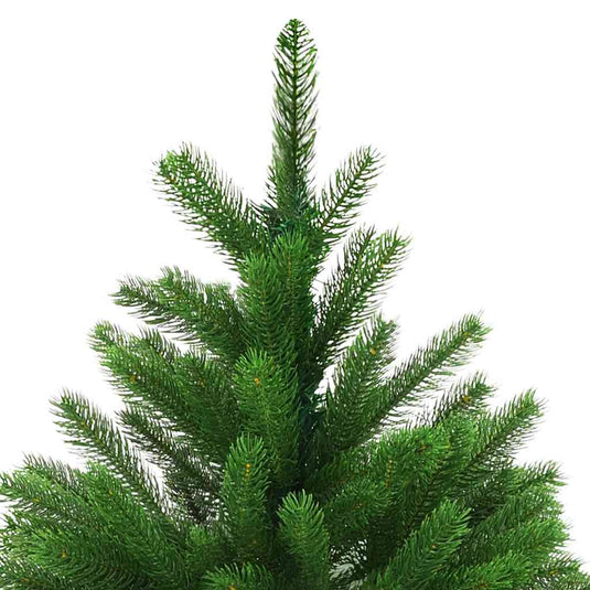 Vidaxl kunstkerstboom met verlichting en kerstballen 120 cm groen