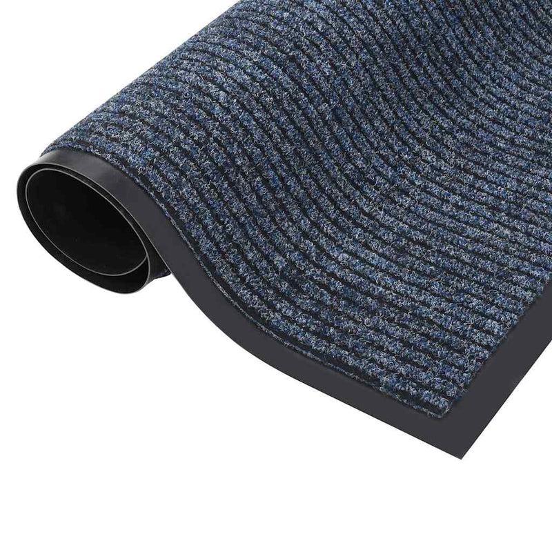 Load image into Gallery viewer, Vidaxl deurmat 60x80 cm gestreept blauw

