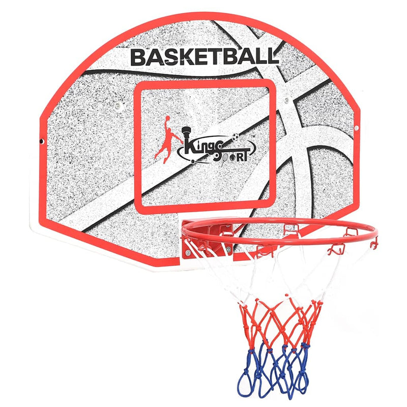 Load image into Gallery viewer, Vidaxl 5-delige basketbalset wandmontage 66x44,5 cm
