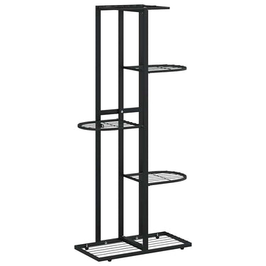 Vidaxl bloemenstandaard met 5 lagen 43x22x98 cm metaal zwart