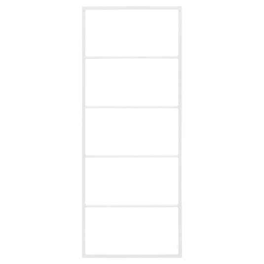 Vidaxl handdoekenrek wit 45x10x115 cm staal