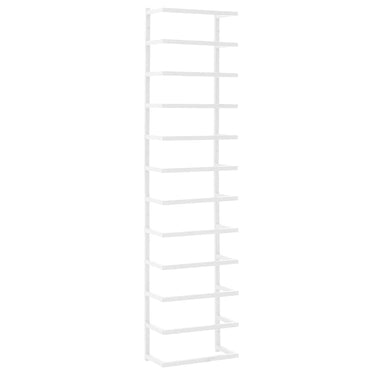 Vidaxl handdoekenrek 24x12x96 cm staal wit