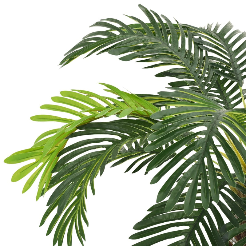 Load image into Gallery viewer, Vidaxl kunstplant met pot cycaspalm 90 cm groen
