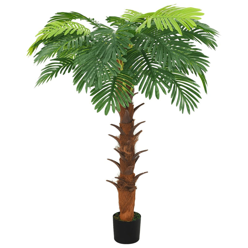 Load image into Gallery viewer, Vidaxl kunstplant met pot cycaspalm 160 cm groen

