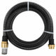 Vidaxl zuigslang met messing koppelingen 1,1'' 20 m pvc zwart