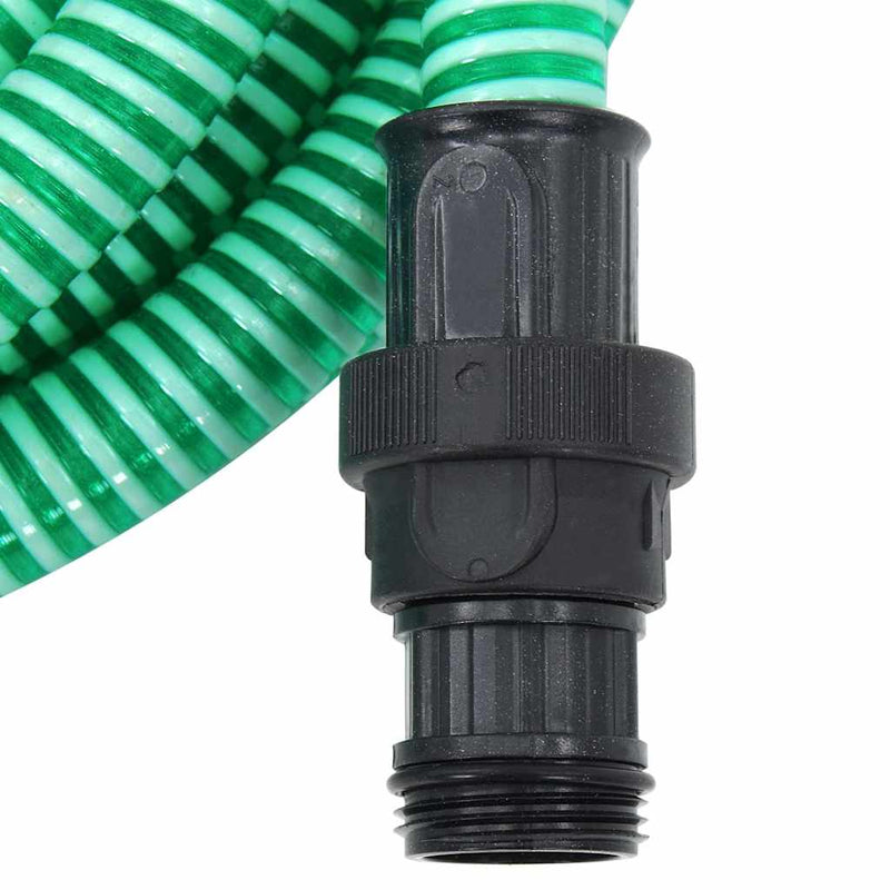 Load image into Gallery viewer, Vidaxl zuigslang met pvc koppelingen 1,1'' 4 m pvc groen
