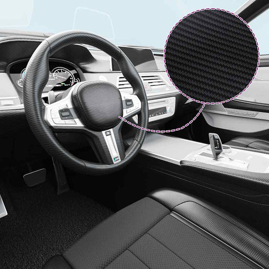 Vidaxl 2 st autofolie 3d 100x150 cm zwart