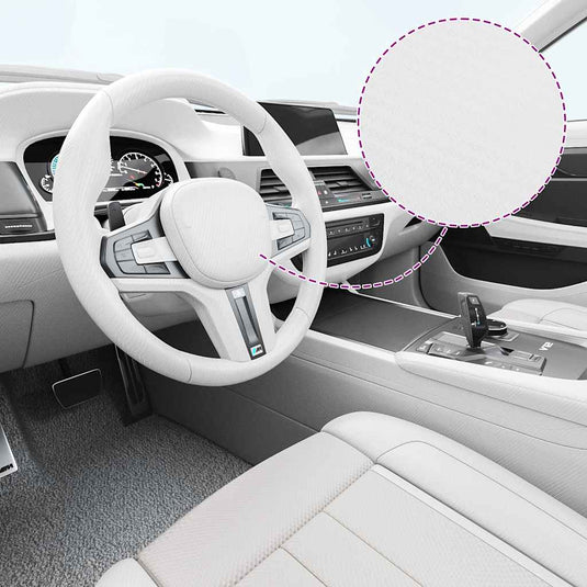 Vidaxl autofolie 3d 100x150 cm wit