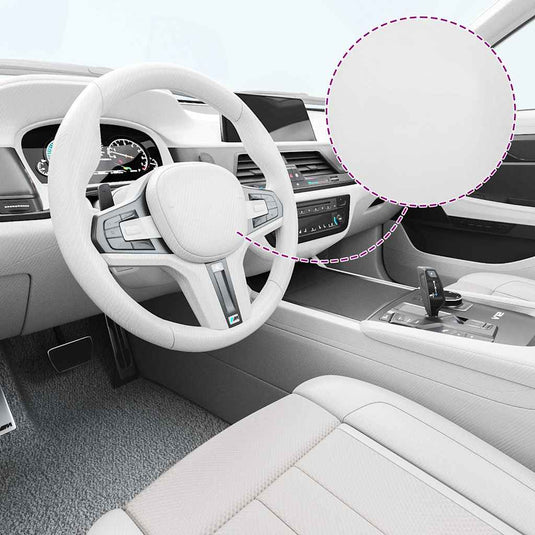 Vidaxl 2 st autofolie 4d 100x150 cm + 50x150 cm wit