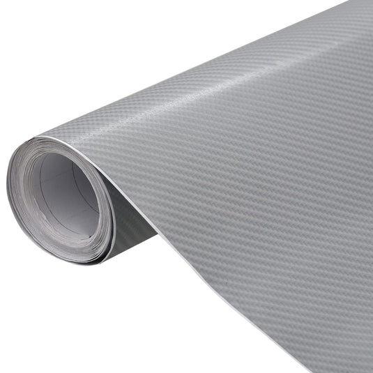 Vidaxl 2 st autofolie 4d 100x150 cm zilverkleurig
