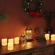 Vidaxl kaarsen 24 st led warmwit