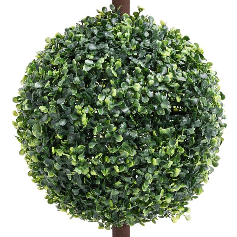 Load image into Gallery viewer, Vidaxl kunstplant met pot buxus bolvorming 118 cm groen

