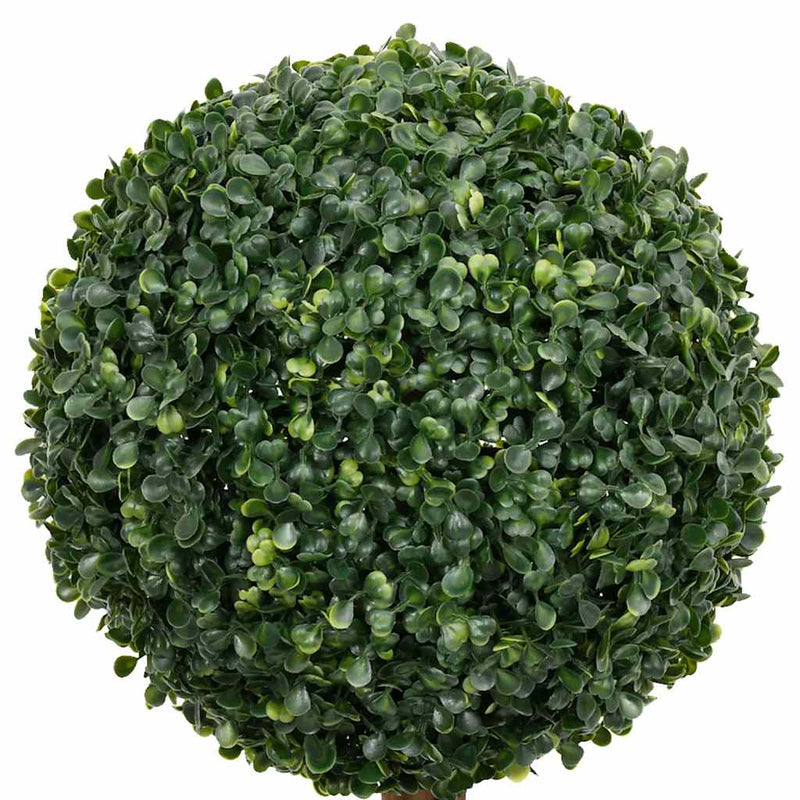 Load image into Gallery viewer, Vidaxl kunstplant met pot buxus bolvorming 119 cm groen
