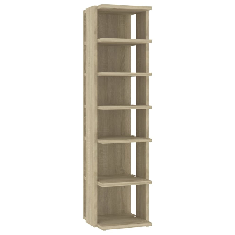 Load image into Gallery viewer, Vidaxl schoenenkast 27,5x27x102 cm bewerkt hout sonoma eikenkleurig
