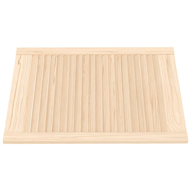 Load image into Gallery viewer, Vidaxl kastdeur met lamellen 69x49,4 cm massief grenenhout
