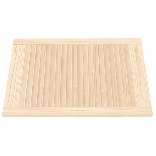 Vidaxl kastdeuren met lamellen 4 st 69x49,4 cm massief grenenhout