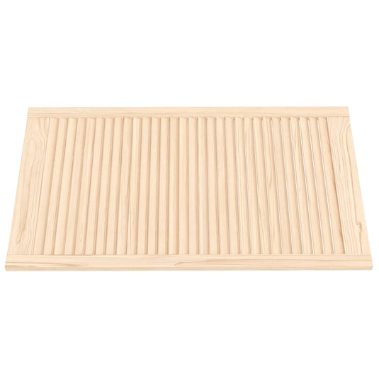 Vidaxl kastdeuren met lamellen 4 st 99,3x59,4 cm massief grenenhout