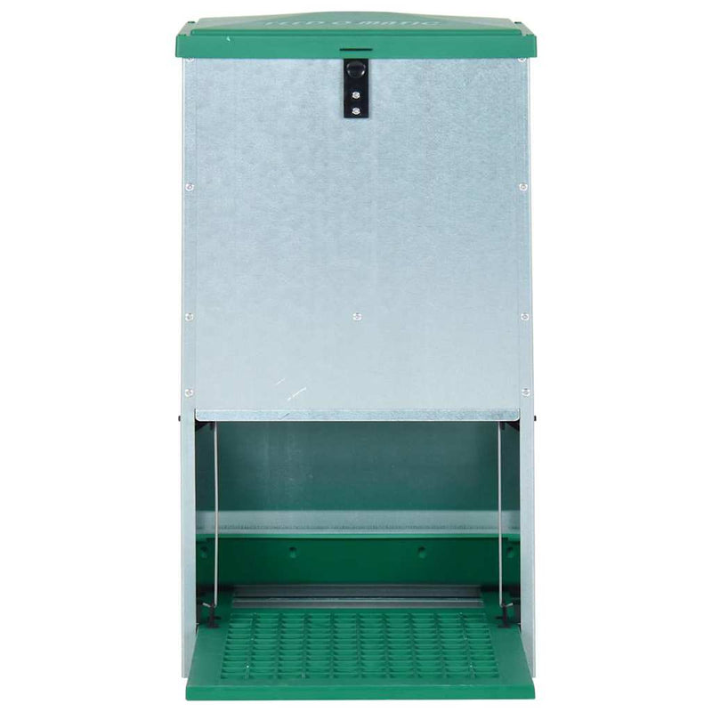 Load image into Gallery viewer, Vidaxl pluimveevoerbak automatisch met pedaal 20 kg
