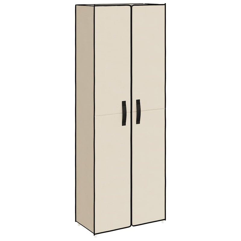 Load image into Gallery viewer, Vidaxl schoenenkast 60x30x166 cm stof crèmekleurig
