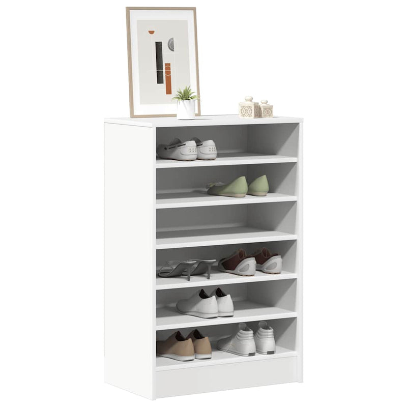 Load image into Gallery viewer, Vidaxl schoenenkast 60x35x92 cm bewerkt hout wit
