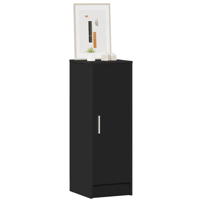 Load image into Gallery viewer, Vidaxl schoenenkast 32x35x92 cm bewerkt hout zwart
