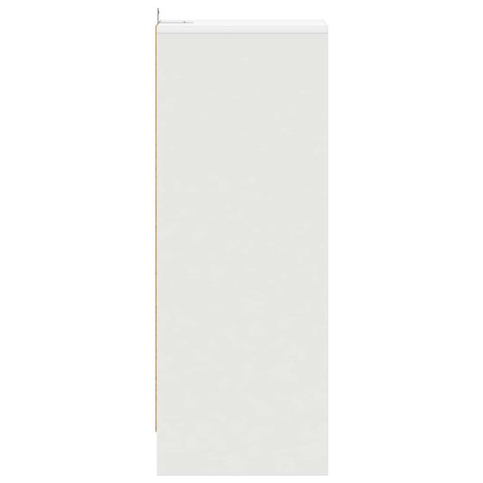 Vidaxl schoenenkast 31,5x35x90 cm bewerkt hout wit