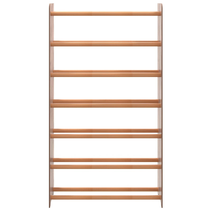 Load image into Gallery viewer, Vidaxl schoenenrek 65x24x117 cm bewerkt hout bruin
