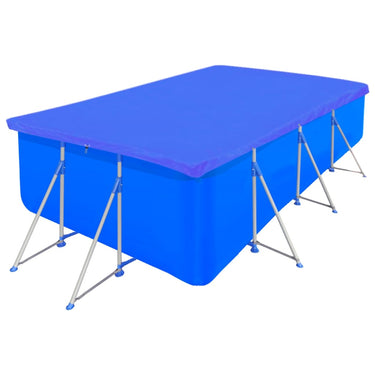 Vidaxl zwembadhoezen 2 st rechthoekig 90 g m² 540x270 cm pe