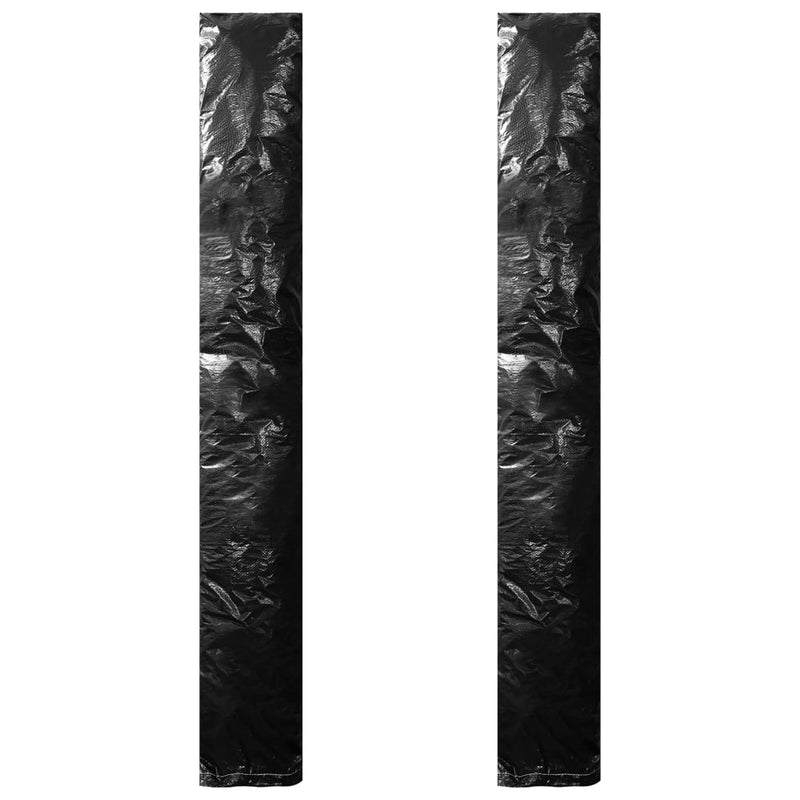 Load image into Gallery viewer, Vidaxl parasolhoezen 2 st met rits 250 cm pe
