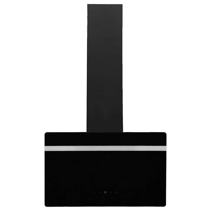Load image into Gallery viewer, Vidaxl wandafzuigkap 60 cm staal en gehard glas zwart
