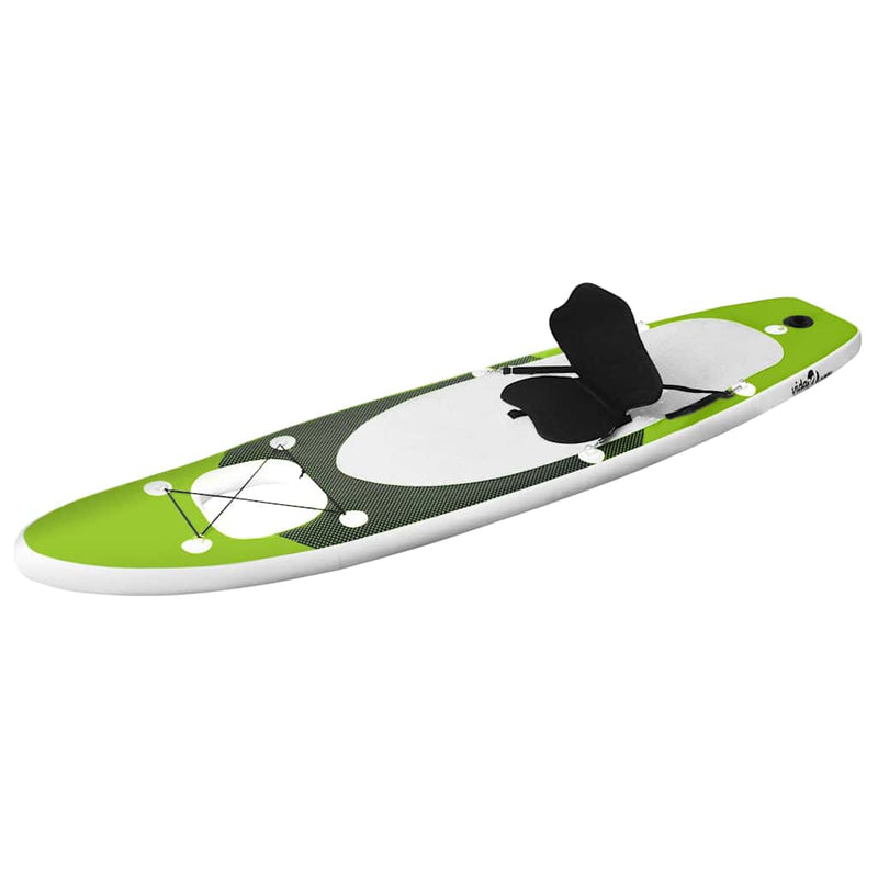 Load image into Gallery viewer, Vidaxl stand up paddleboardset opblaasbaar 300x76x10 cm groen
