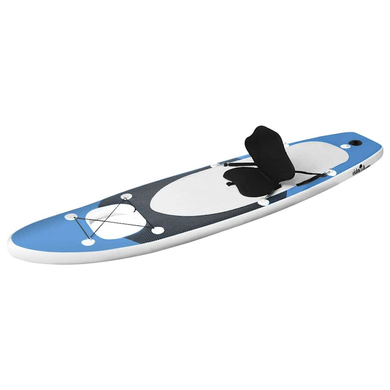 Load image into Gallery viewer, Vidaxl stand up paddleboardset opblaasbaar 330x76x10 cm zeeblauw
