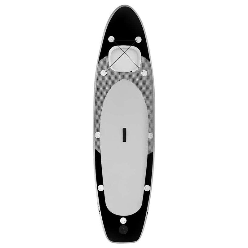 Load image into Gallery viewer, Vidaxl stand up paddleboardset opblaasbaar 330x76x10 cm zwart
