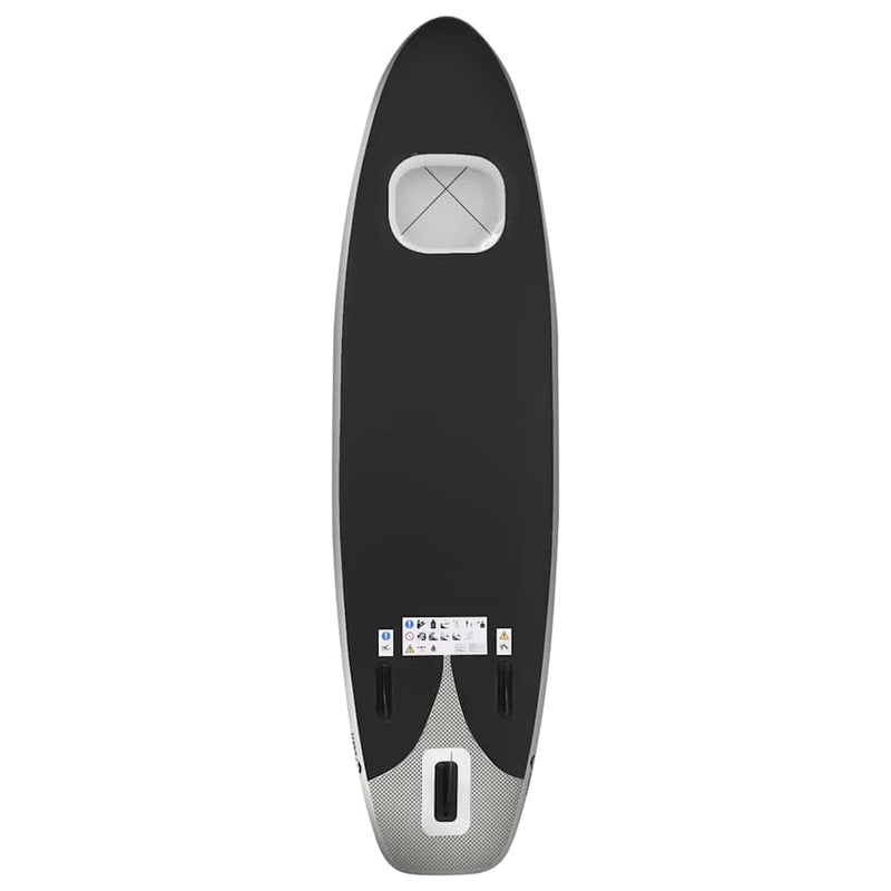 Load image into Gallery viewer, Vidaxl stand up paddleboardset opblaasbaar 330x76x10 cm zwart
