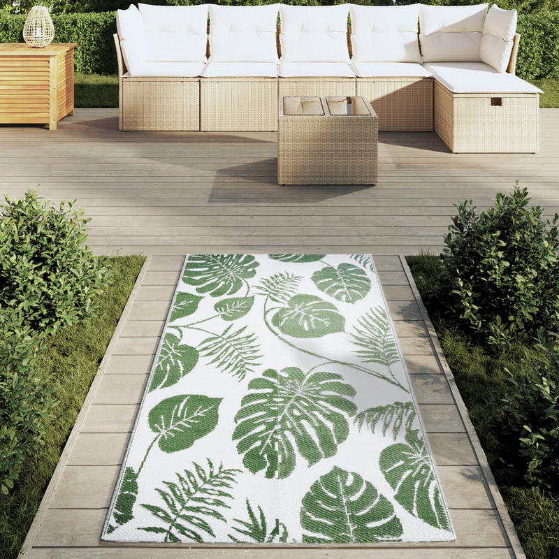 Load image into Gallery viewer, Vidaxl buitenkleed arakil 80x150 cm polypropeen groen
