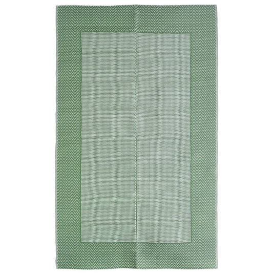 Vidaxl buitenkleed arakil 140x200 cm pp groen